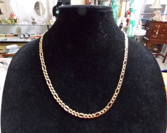 10K gold necklace