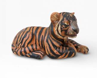 23 BengalTigerPlasterSculpture