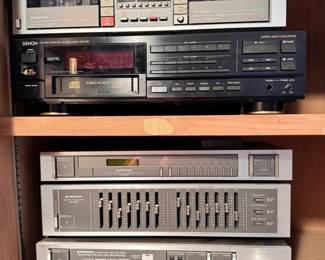 158 PioneerStereoSystemwDenonDCM555CDChanger