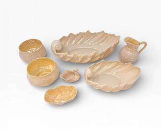 47 BelleekIrelandLenoxShellFormPorcelainServingPieces