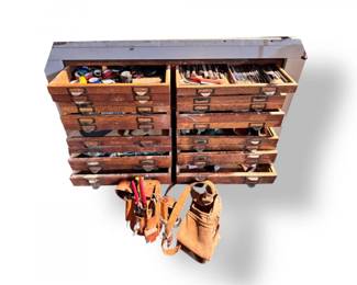 152 WorkshopToolAssortmentHandToolsSuppliesCabinetNotIncluded