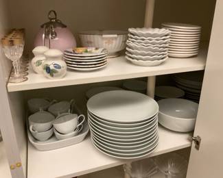Dansk white dish set
