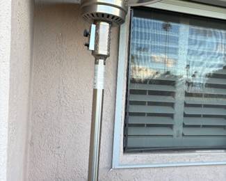 Outdoor heater-used once