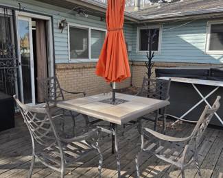 Patio Furniture Table and Chairs