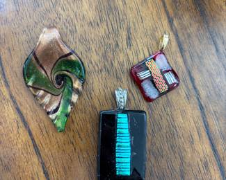 blown glass pendants