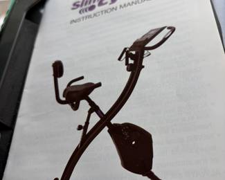 folding exercise bike