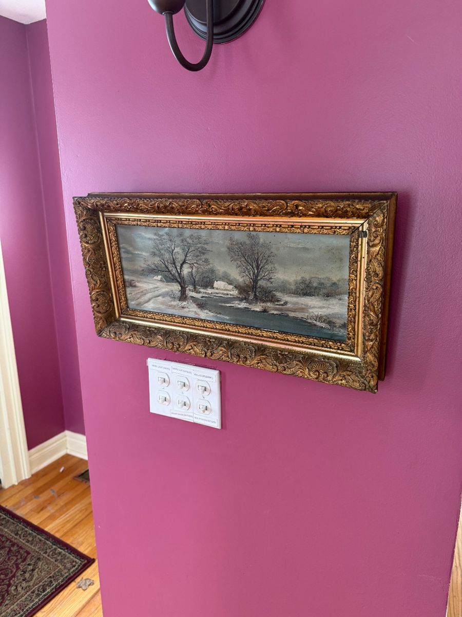 Living Room
Oil painting on canvas- not signed