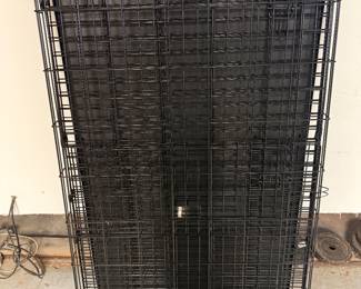 Garage
Large dog crate 