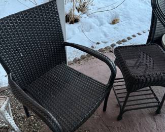 Garage 
Patio furniture 