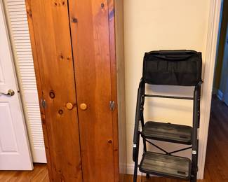 Office
Armoire 
Step ladder 