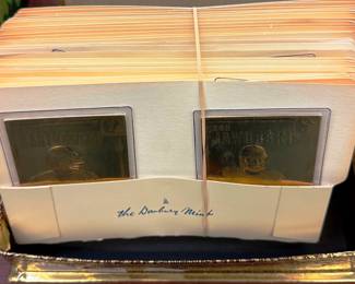 The Danbury Mint Gold Plated Sports Cards
