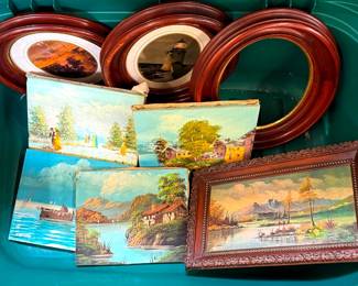 Frames and Paintings