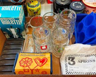 German Bier Mugs Cast Iron Molds Etc