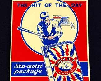 Pinch Hit Advertising Sign