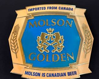 Molson Golden Beer Sign