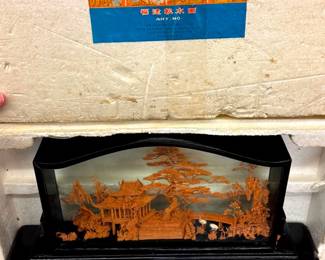 Fujian Carved Cork Art