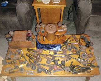 MORE PIPES , PIPE HANDLES ANE BOWLS