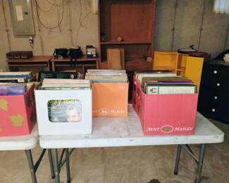 Boxes of records