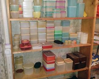 TUPPERWARE DOWN STAIRS