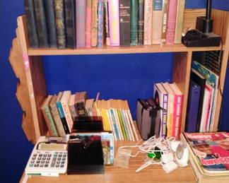 Books and there are more books in basement ter