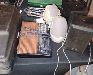 Speakers and radio