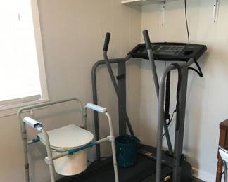 TREADMILL, POTTY CHAIR