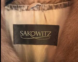 SAKOWITZ FUR COAT