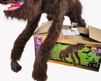 Crouching Fur Werewolf New in Box $300