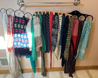 Ties, Scarves, Shoes