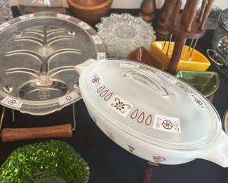 Glasbake & FireKing MCM entertaining