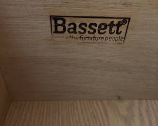 Bassett bedroom pieces