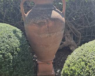 Large Terra Cotta Patio Urns (pr. available)