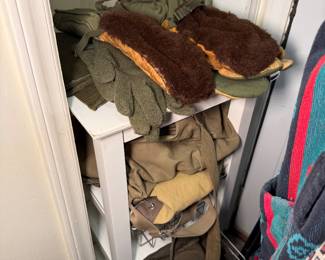 Vintage Military Clothing 