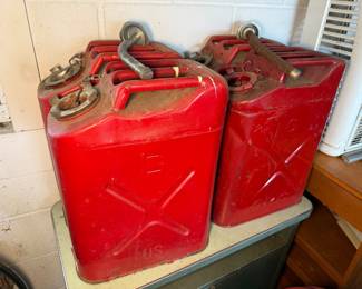 Vintage Military Jerry Cans