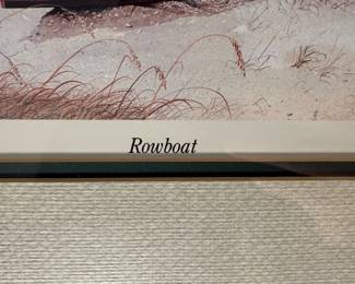 Bob Timberlake Artist Proof Rowboat