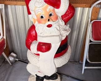 Vintage Santa Blowmold