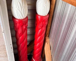 Vintage Christmas Blowmolds