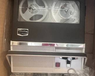 E WOLLENSAK REELTOREEL TAPE RECORDER