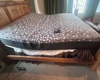 zzb Adjustable Bed Base King with Massaging 