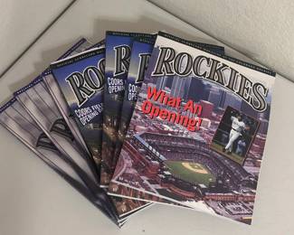 COL ROCKIES MAGAZINES