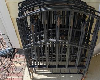 Metal Garden Fencing Panels