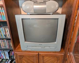 Sansui Combo CRT TV