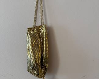 Whiting & Davis Mesh Wrist Bag