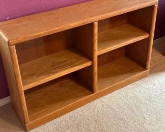 Oak Bookshelves 