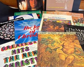 Vintage Christmas And Spiritual Records