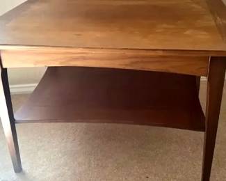 MCM Solid Wood Side or End Table 