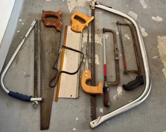 Variety Of Hand Saws