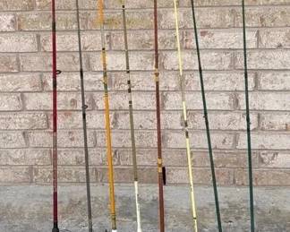 Vintage Fishing Poles