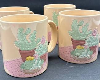 1980s Otagiri Japan Mugs Set of Four