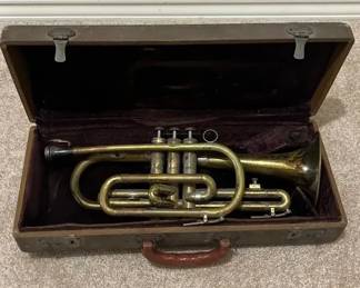 Vintage F.E. Olds Son Ambassador Cornet